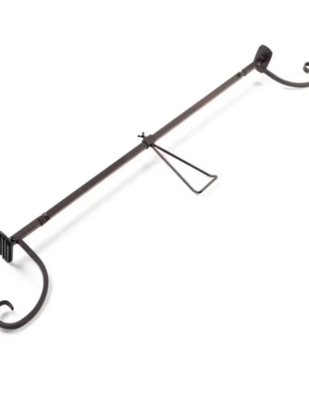 Grandin Road EZ Single Door Bronze Iron Garland Hanger Indoor Outdoor Halloween